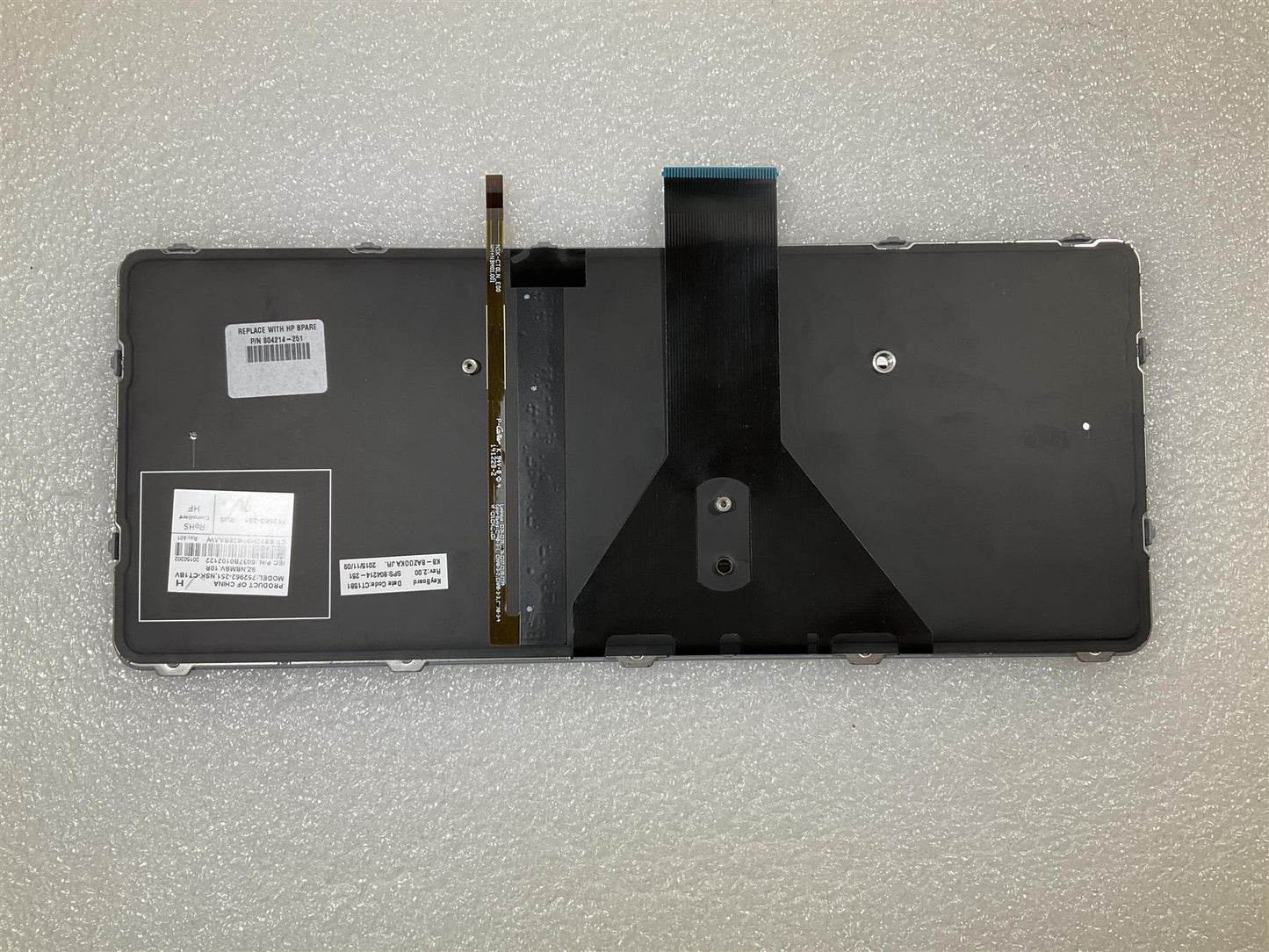 HP EliteBook Folio 1020 G1 804214-251 Russian Russ Backlight Keyboard NEW