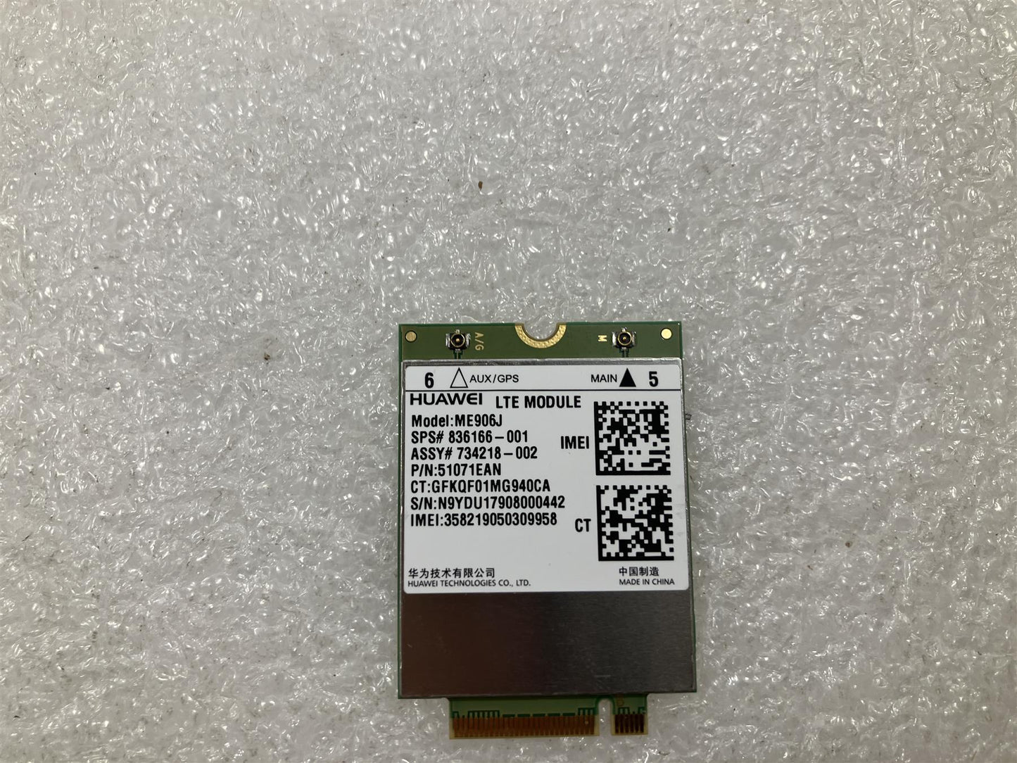 For HP L05906-001 Huawei ME906J 4G LTE Module 3G HSPA  836166-001 WWAN CARD New