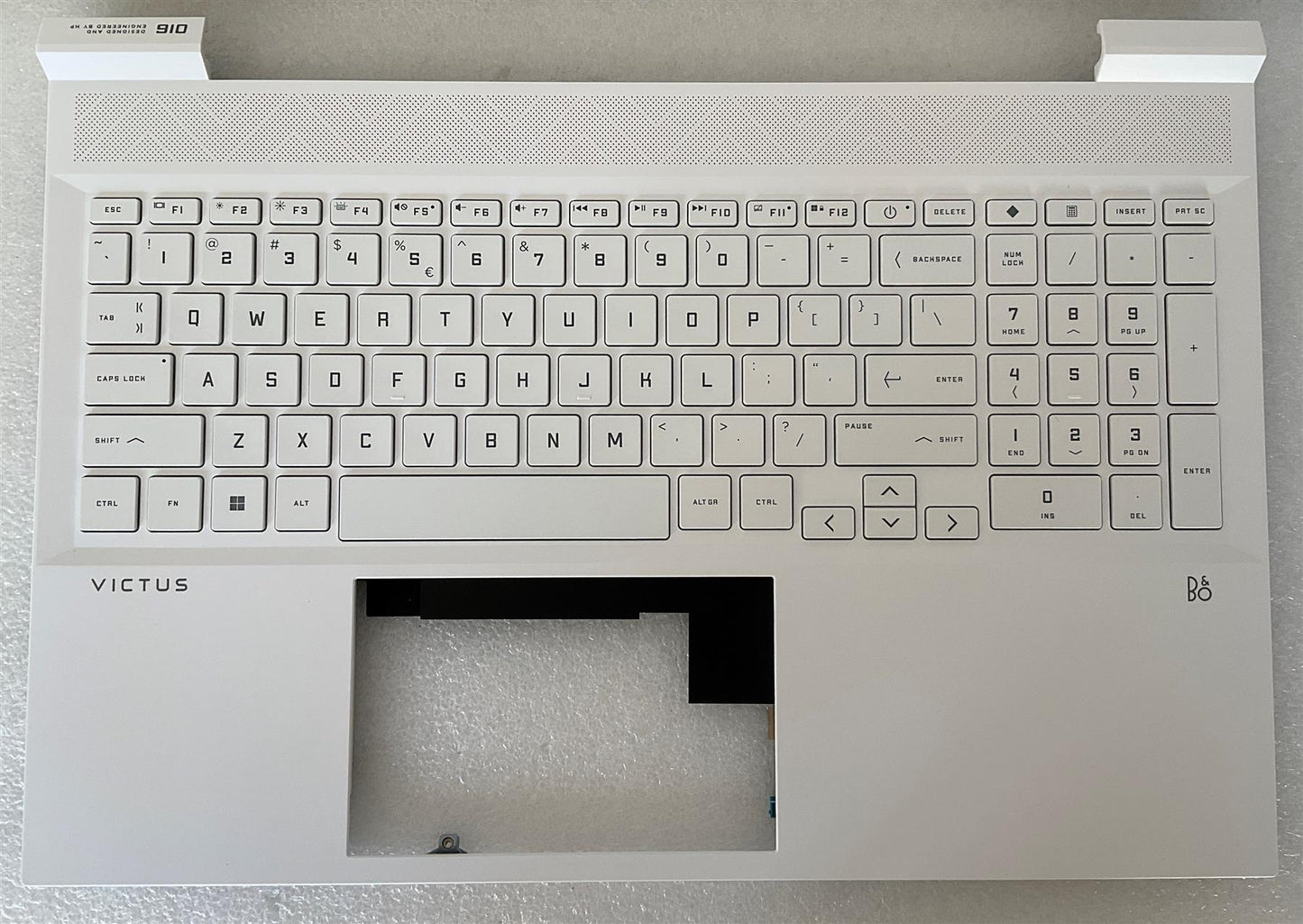 For HP VICTUS 16-D 16-E M76861-B31 M75756-B31 US int. English International also named dutch Keyboard Palmrest