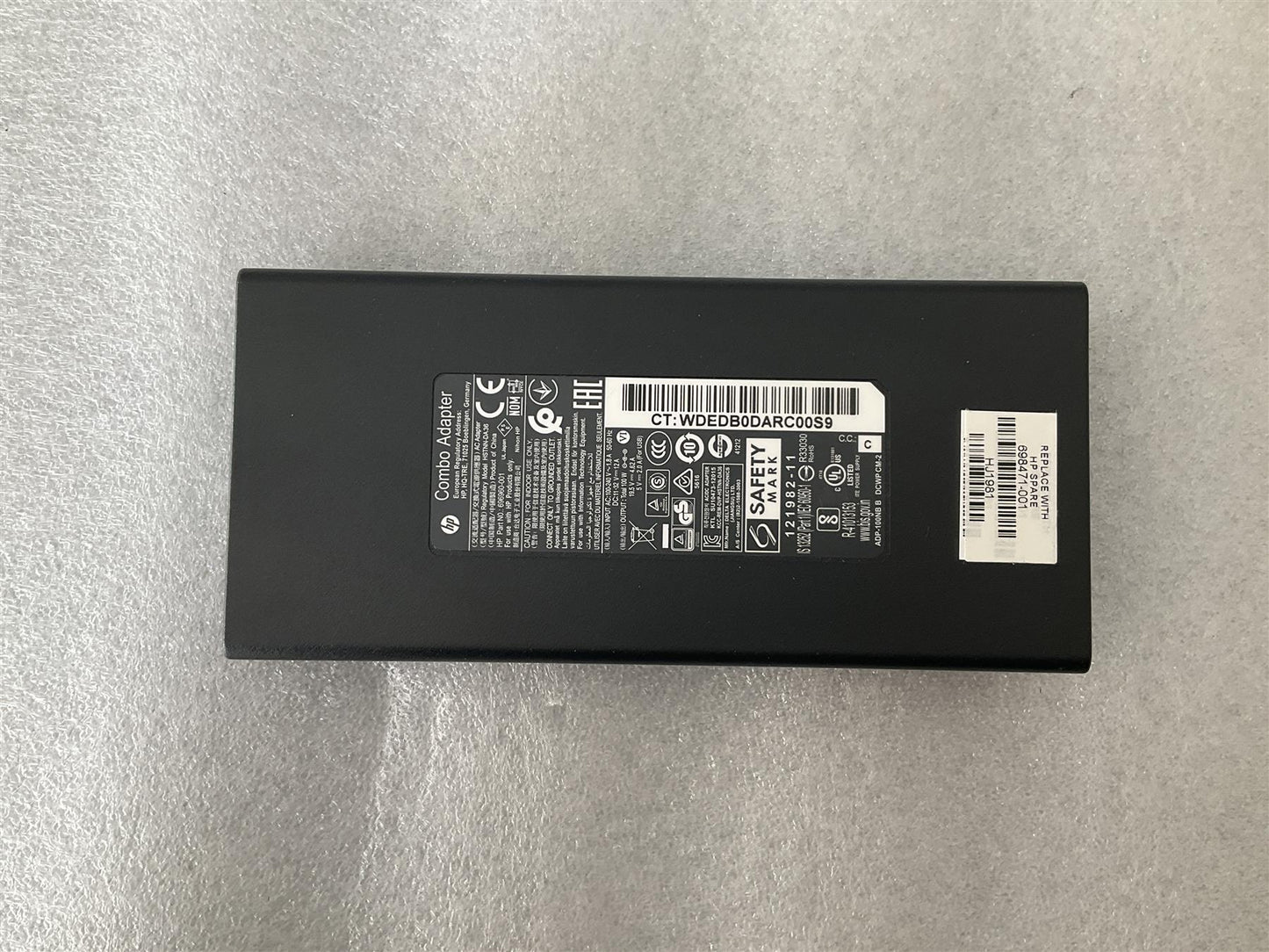 for HP 698471-001 Combo Power Charger AC Adapter HSTNN-DA36 696960-001 90W NEW