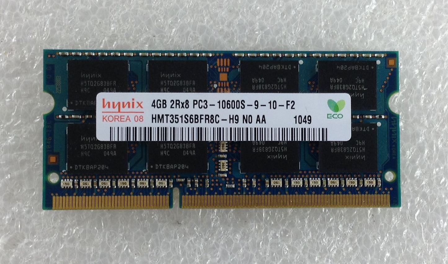 HP Envy 14T 1100 14 4 GB DDR3 PC3 RAM Memory SO-DIMM 599092-001 10600S Used