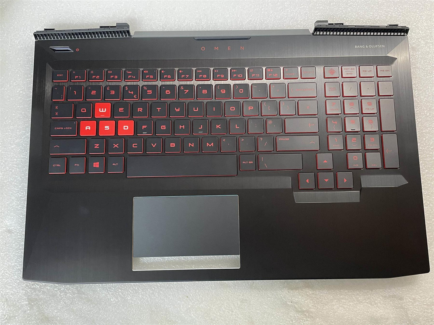 For HP Omen 15T-CE 15-CE 929479-031 UK English Palmrest Keyboard Top Cover NEW