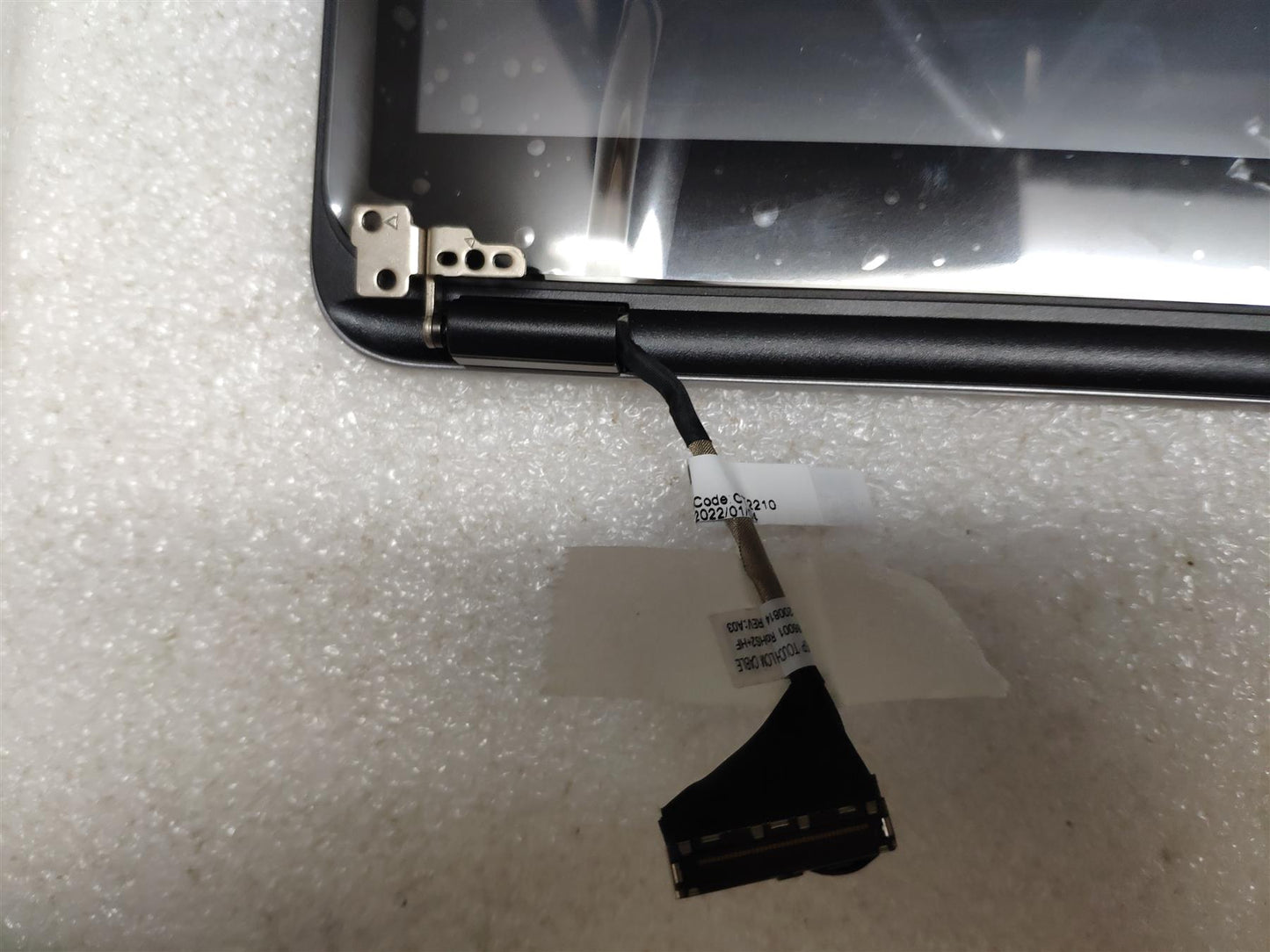 For HP Elitebook 820 G3 821657-001 HD inc 821655-001 Screen Display 12.5 inch 828 Touchscreen panel assembly including Rear Back Cover Hinges, Hinge set cable NEW