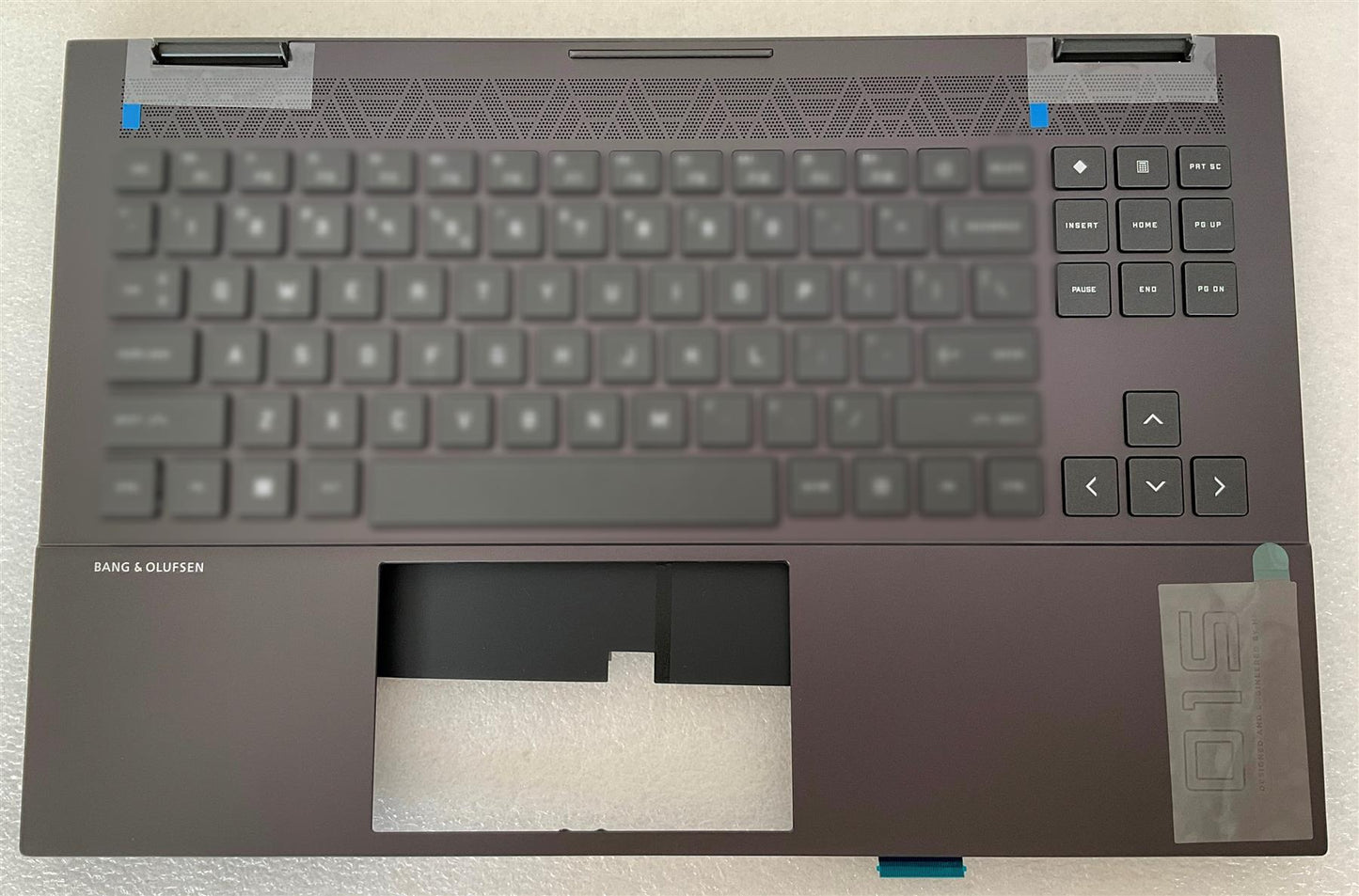 for HP Omen 15Z-EN 15-EN M09322-031 M00667-031 UK English Keyboard Palmrest Sticker NEW
