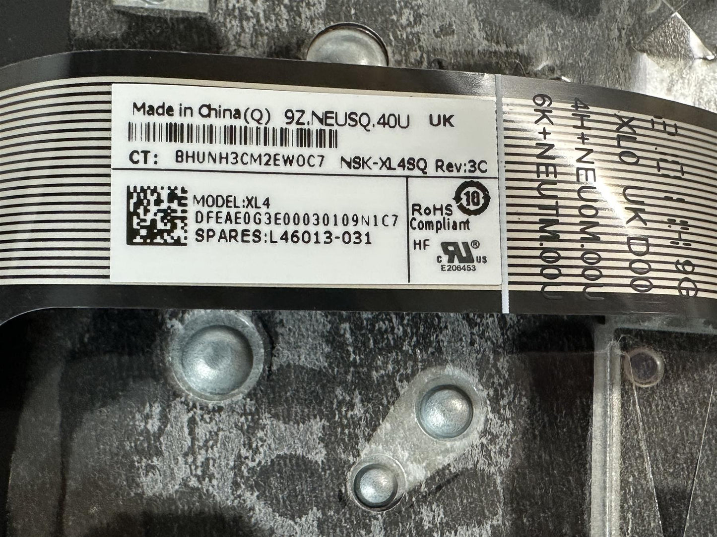 For HP Chromebook 14-DB L47753-031 L46583-031 UK English Palmrest Keyboard NEW