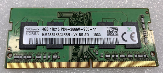 HP SK HYNIX HMA851S6CJR6N-VK L04438-501 4GB DDR4 PC4 2666MHz RAM Memory NEW