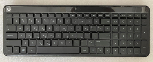 HP Yellowstone Vesuvius 801523-151 801523-152 Greek USB Wireless Keyboard NEW