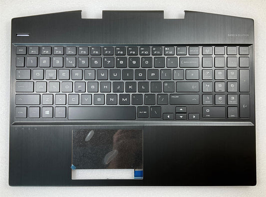 HP Omen Gaming 15-DH 15T-DH L61523-031 L57323-031 UK English Palmrest Keyboard