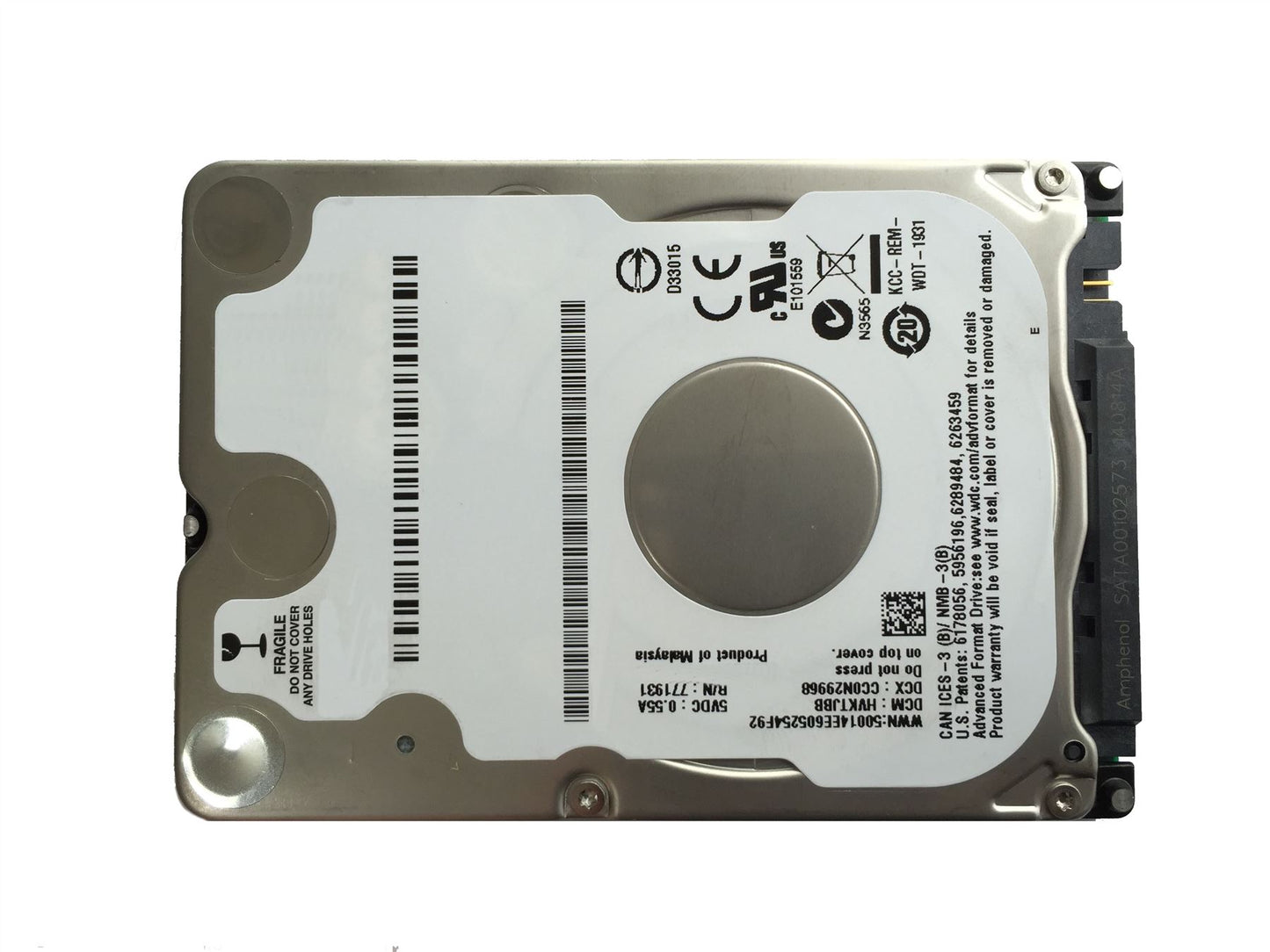 HP 1TB 1 TB HDD Hard Disk Drive 2.5 inch SATA Serial ATA NEW