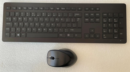 For HP 932367-031 UK English Premium USB Wireless Keyboard Mouse Kit Sticker NEW
