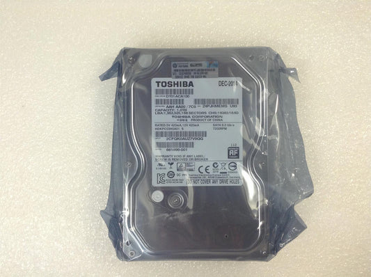 Hp Pavilion 661699-001 Toshiba 1 TB 6Gb/s  3.5 HDD Hard Drive DT01ACA100 NEW