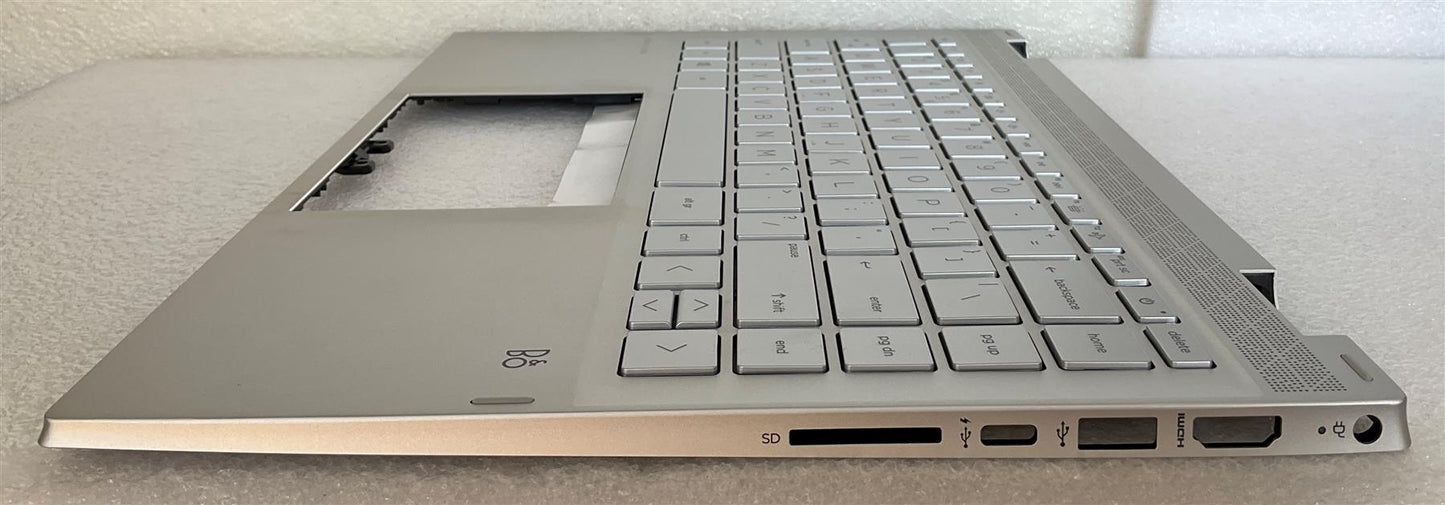 HP PAVILION X360 14-DW 14T-DW M01287-B31 US English Keyboard Palmrest (also Compatible L85716-B31 L96519-B31 L96521-B31) NEW