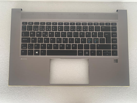 HP ZBook Studio G8 M14605-DH1 Danish Finnish Norwegian Keyboard Palmrest UMA NEW