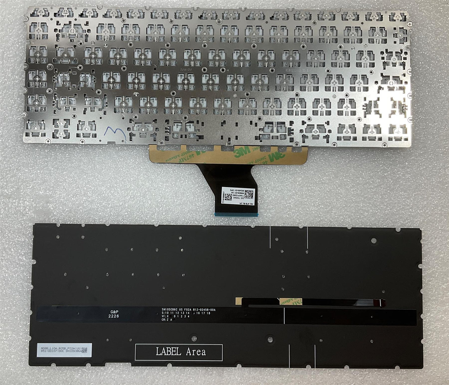 HP Spectre X360 16-F 16T-F M85605-031 M83498-031 UK English Keyboard NEW