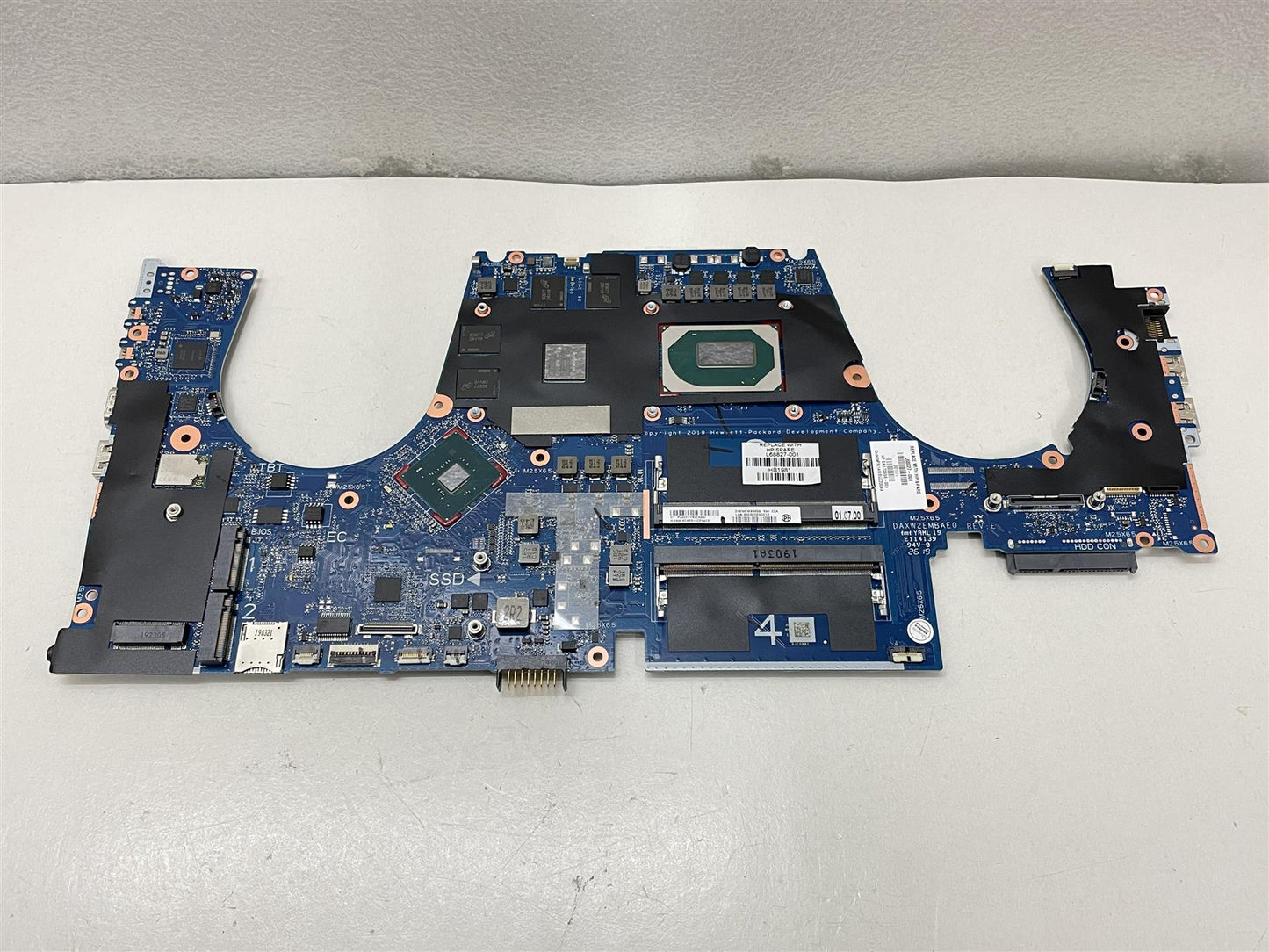 For HP ZBook 15 G6 Mobile Workstation L68827-001 Motherboard DSC - We sending L68821