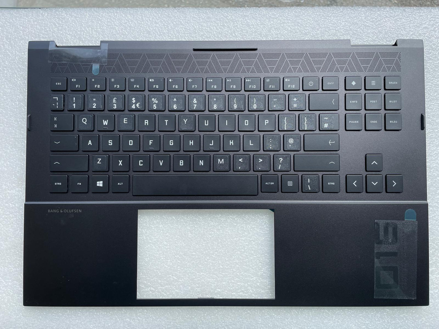 For HP OMEN 16T-B 16-B M75549-031 M62260 UK English Sticker Palmrest Keyboard