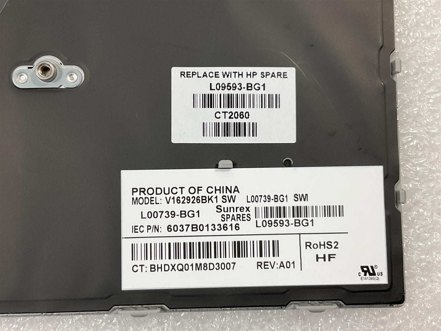 HP ProBook 650 G4 G4 L09593-BG1 L00739-BG1 Swiss Switzerland Backlight Keyboard