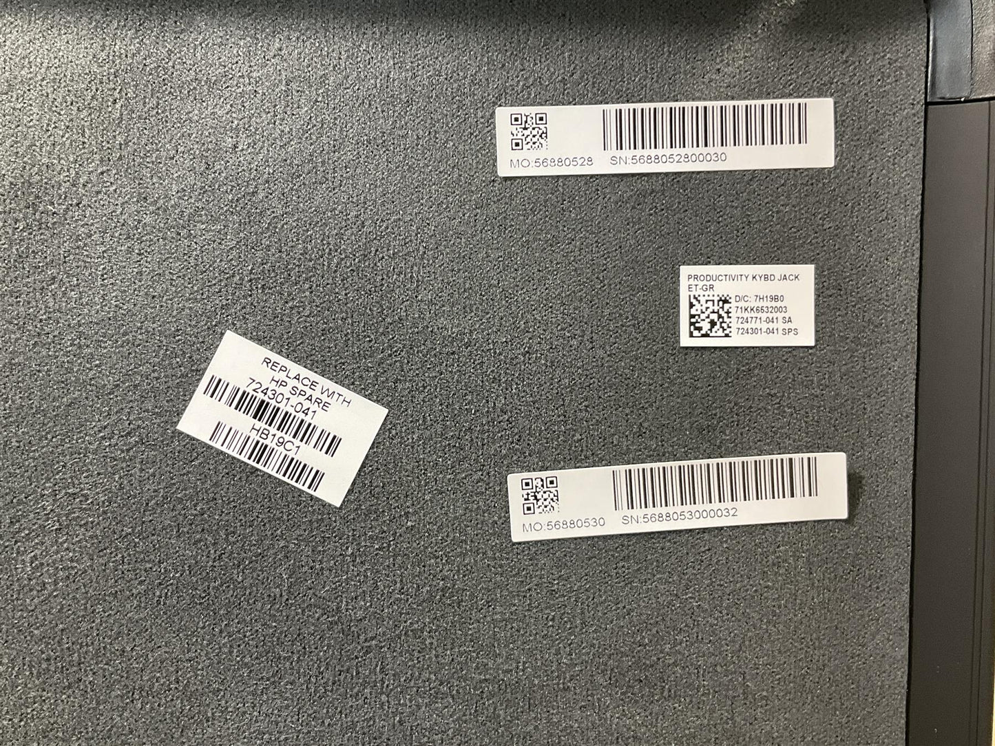 HP ElitePad 900 G1 1000 G2 724301-041 Jacket Keyboard Germany German Palmrest