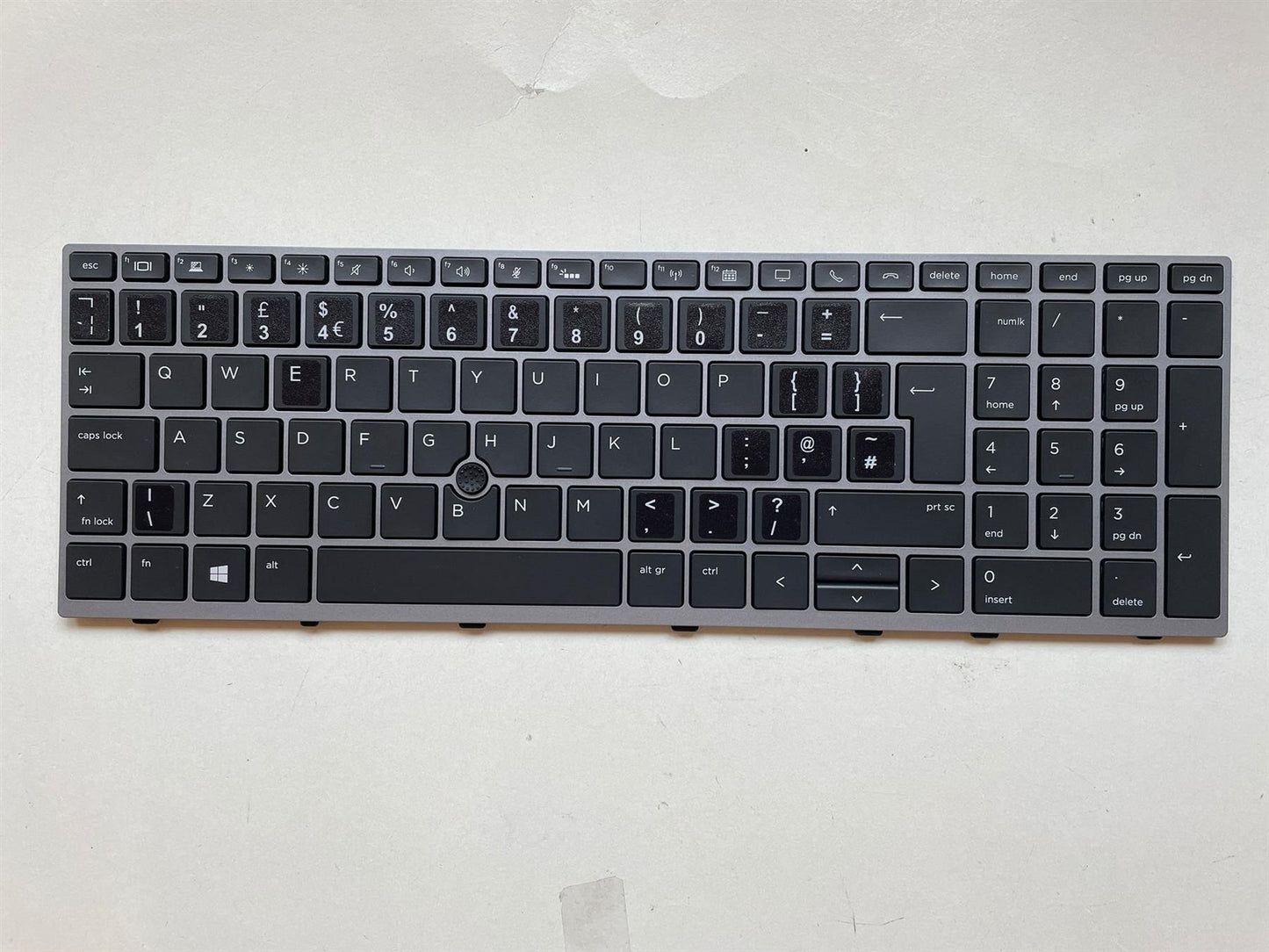 HP ZBook 15u G5 L38064-031 English UK Keyboard Original Genuine STICKER NEW