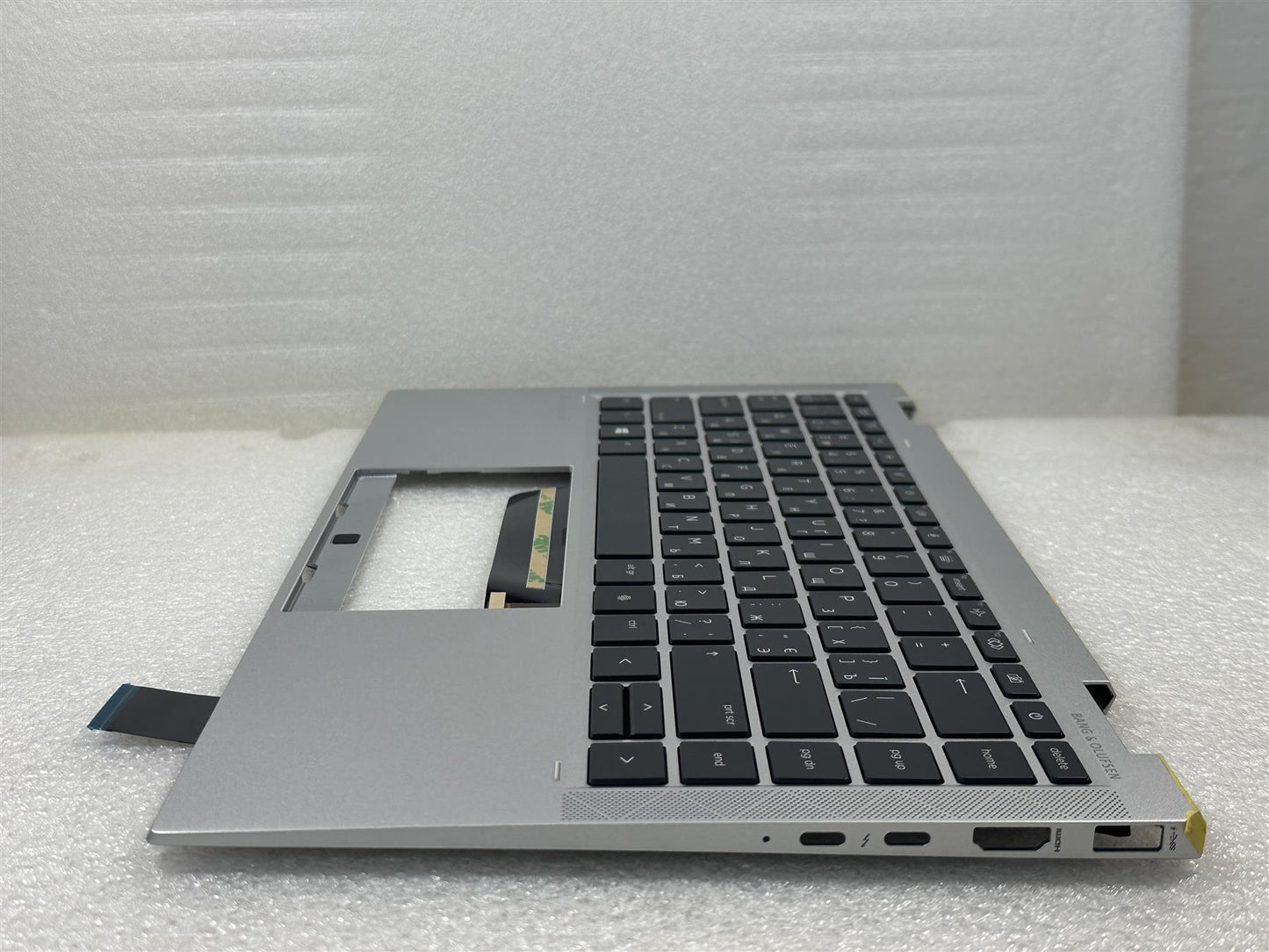 For HP EliteBook x360 1040 G7 M16933-BD1 Ukrainian Palmrest Keyboard Top Cover