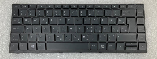 for HP ProBook x360 440 G1 L28406-BA1 Slovenia Slovenian Baklight Keyboard NEW