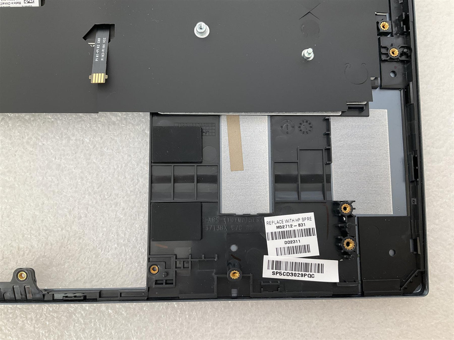 HP PAVILION 14-EC 14Z-EC M53393-B31 M52712 US int. English International also named dutch Palmrest Keyboard