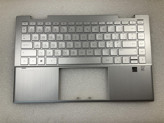 HP Pavilion x360 14-DY M49428-BG1 M45219-BG1 Switzerland Swiss Keyboard Palmrest