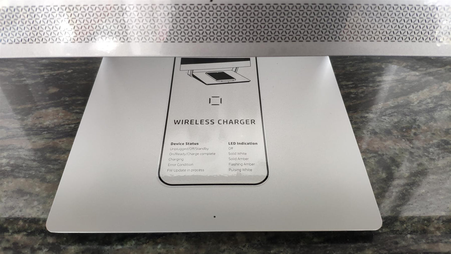 HP 845250-001 EliteDisplay S240uj 23.8 inch USB-C Wireless Charge Monitor Screen