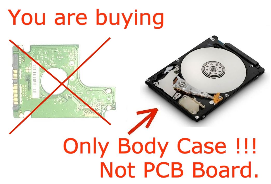 Hard Disk Drive HDD spares parts FAULTY TOSHIBA 320GB MK3265GSXN HDD2J13 UL01