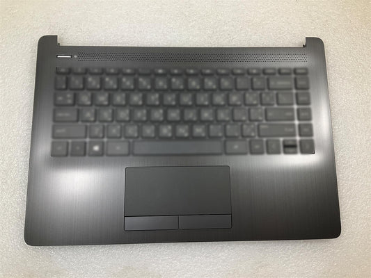 For HP 14-CM 14-CK L26308-031 L23241 UK English Keyboard Palmrest With Stickers