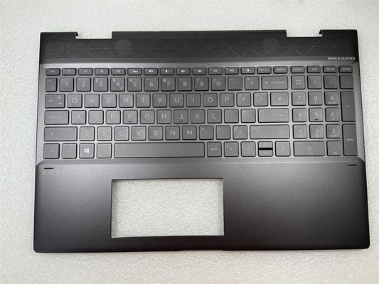 For HP ENVY X360 15-CP L32767-031 L32763-031 UK English Palmrest Keyboard NEW