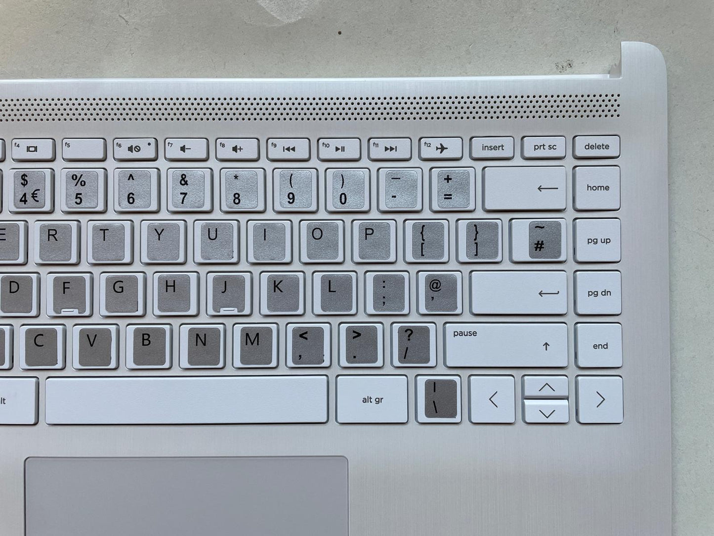 For HP 14-DK 14-CF 14-DF L26982-031 With Stickers UK English Keyboard Palmrest