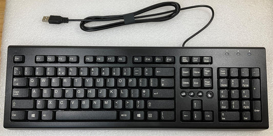 HP 697737-032 PR1101U USB Wired UK English Keyboard Black Genuine Original NEW