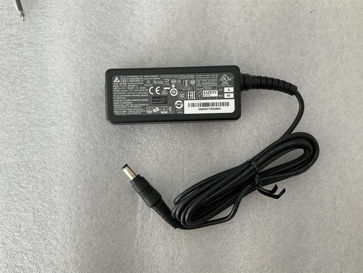 for HP 849962-001 849918-001 ADP-36PH Power Charger Adapter 12V 3A Genuine NEW