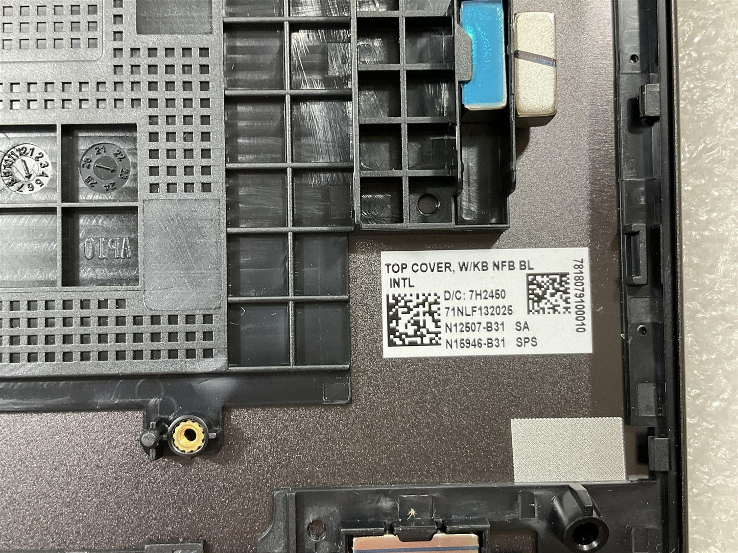 HP Envy X360 15-EY N12507-B31 N15946-B31 US int. English International also named dutch Keyboard Palmrest NEW