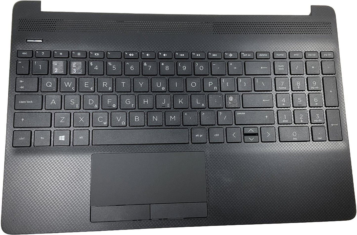 For HP 255 G9 L97982-031 L94460-031 UK English Keyboard British Palmrest Stickers
