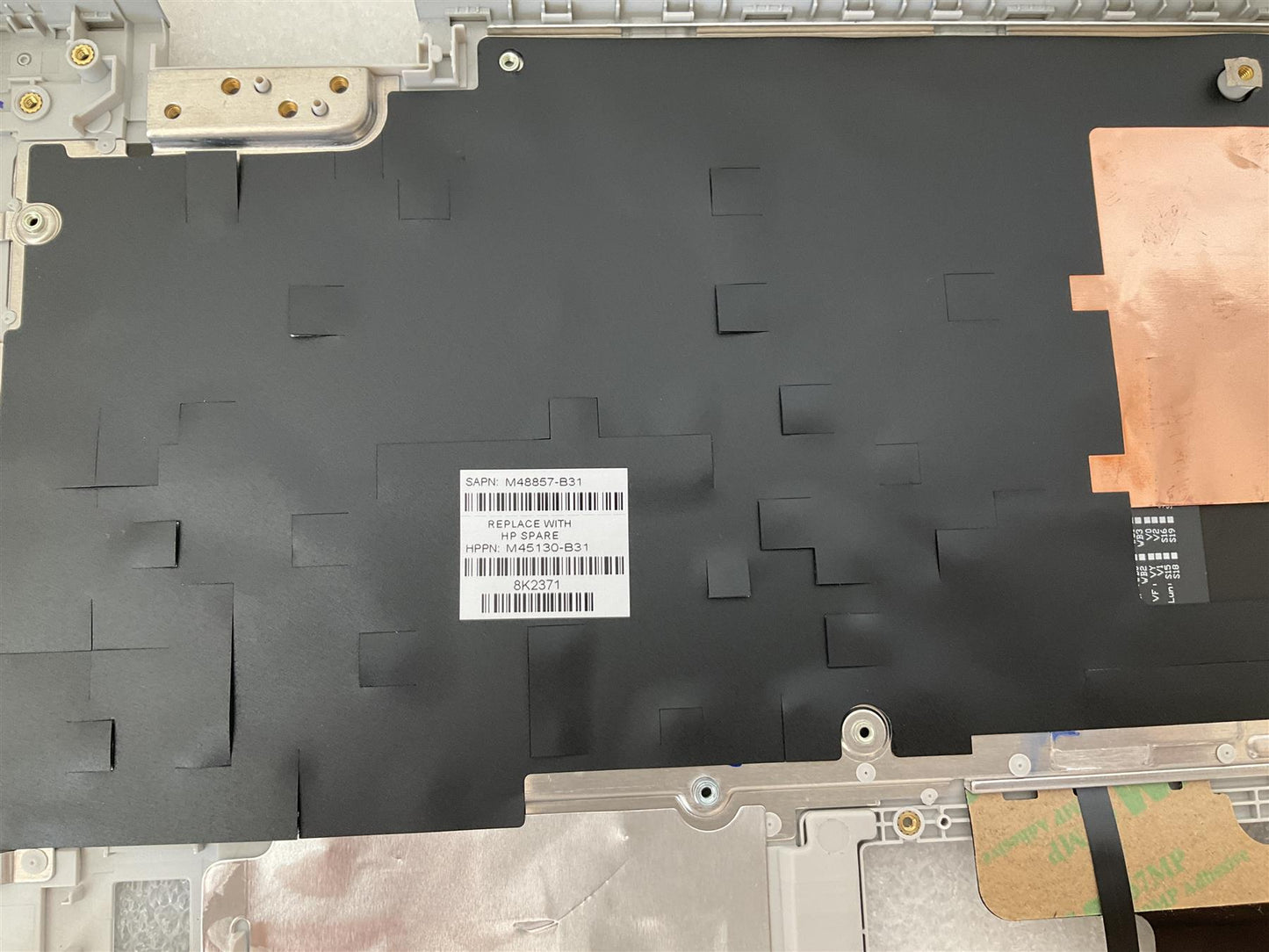 HP PAVILION X360 15-ER 15T-ER M48857-B31 US int. English International also named dutch Palmrest Keyboard NEW