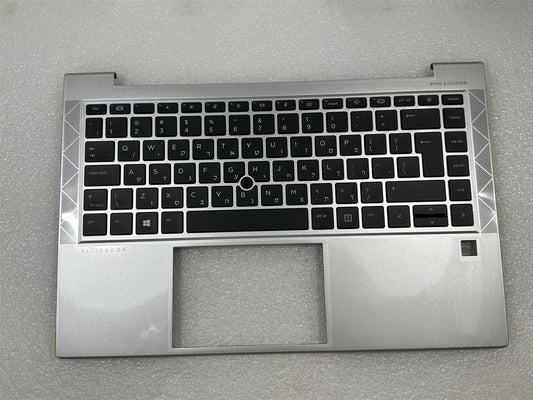 For HP EliteBook 840 Aero G8 M51616-BB1 Hebrew Palmrest Keyboard Top Cover NEW