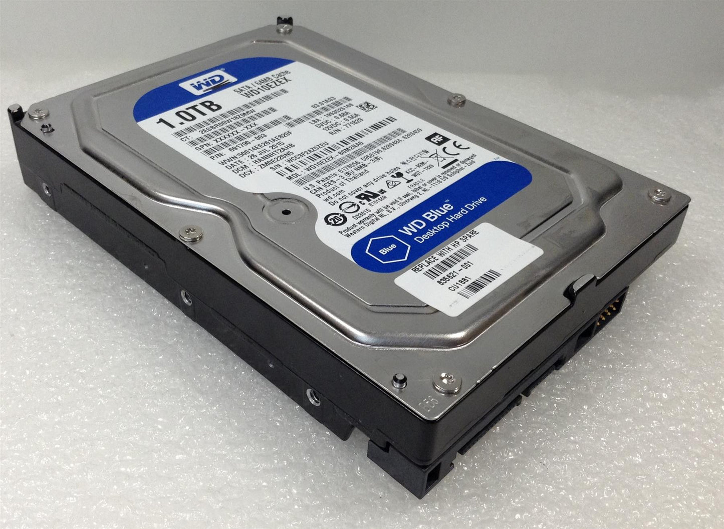 HP HDD 835621-001 1TB WD SATA-6G 512e Locked NEW Genuine Original