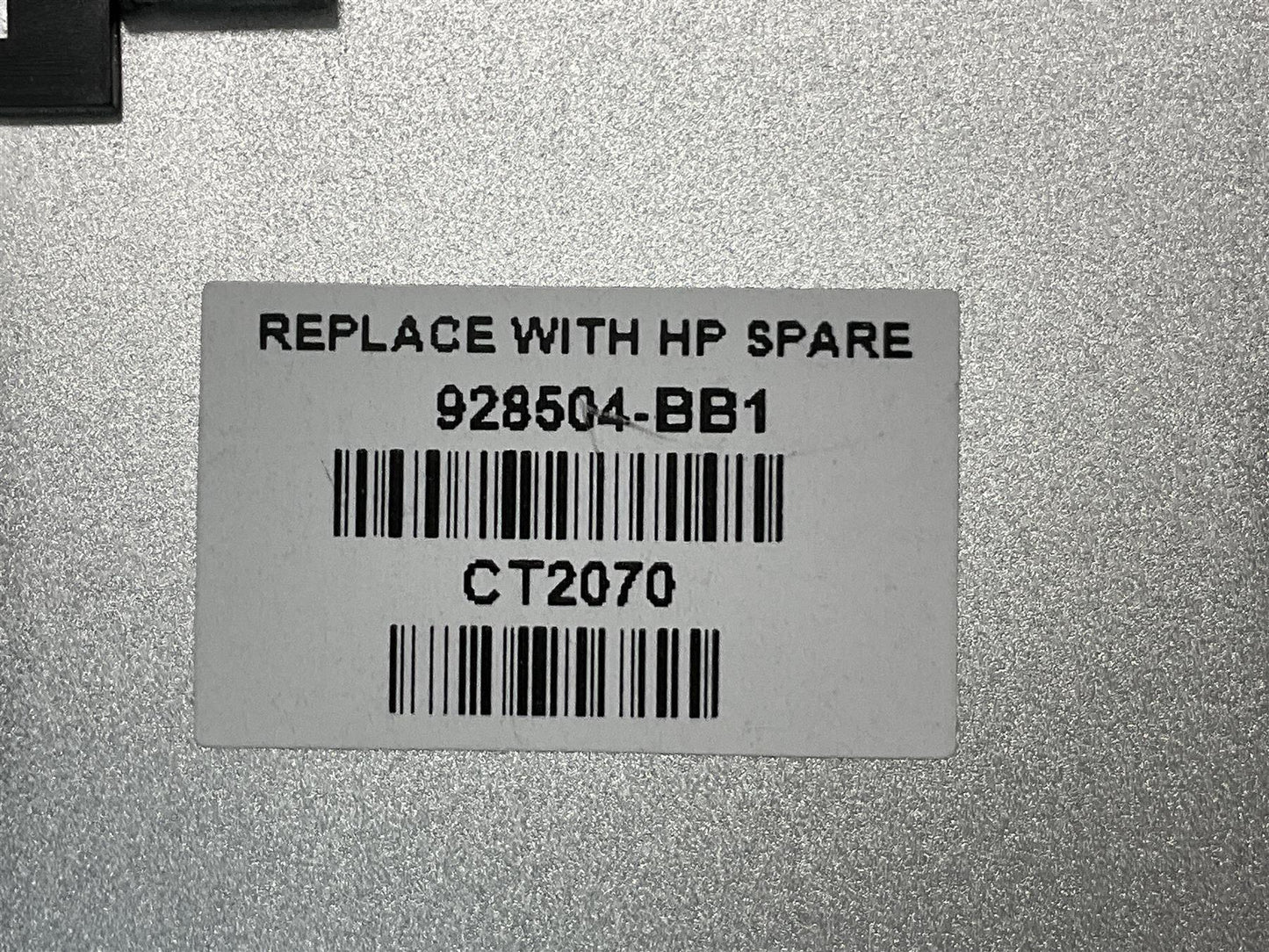 HP Envy 13-AD 13 inch Laptop 928504-BB1 Israel Hebrew Keyboard Palmrest DSC Only