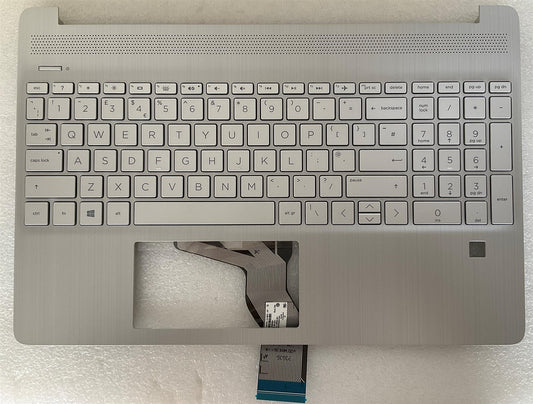 HP Laptop 15s-fq5021na 8R554EA 15S-FQ 15S-EQ 15-EF 15-DY L68125-031 L63579-031 also for M17184-031M17578-031 UK English Keyboard Palmrest