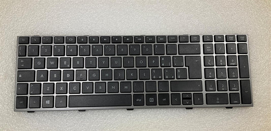 New Genuine HP 4545s 702237-061 Keyboard Silver colour Windows 8 Italian layout