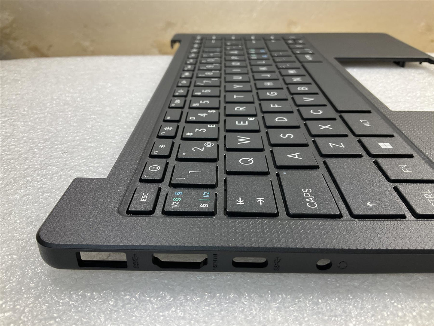 HP 14-EM 14-EP N39733-DH1 N35873-DH1 Danish Finnish Norwegian Keyboard Palmrest