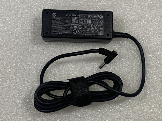 HP 250 G7 6MP37ES 741553-850 854054-002 841727 45W HSTNN-CA40 Power Adapter Adaptor Charger Smart AC power adapter (45 watt) - 4.5mm barrel co + Power cord - C5 connector, 1.0m long, STK Conv (Un