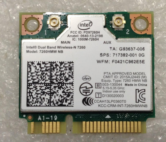 HP 600 PD SFF G1 820 700 800 G1  800 ED 800 EO 405 PD 400PO 717382-001 Wireless Card