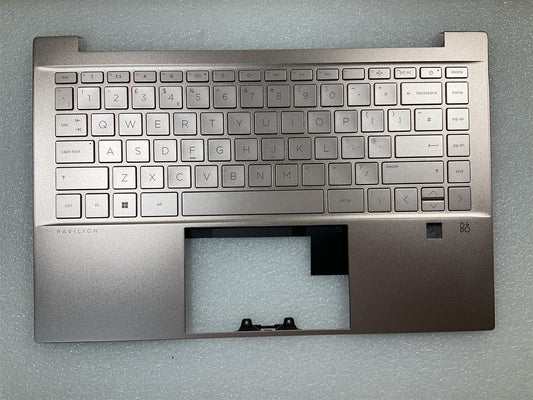 HP PAVILION 14-DV M24559-031 M16654-031 UK English Keyboard Palmrest Genuine NEW - We are sending  M24537-031 M16662-031