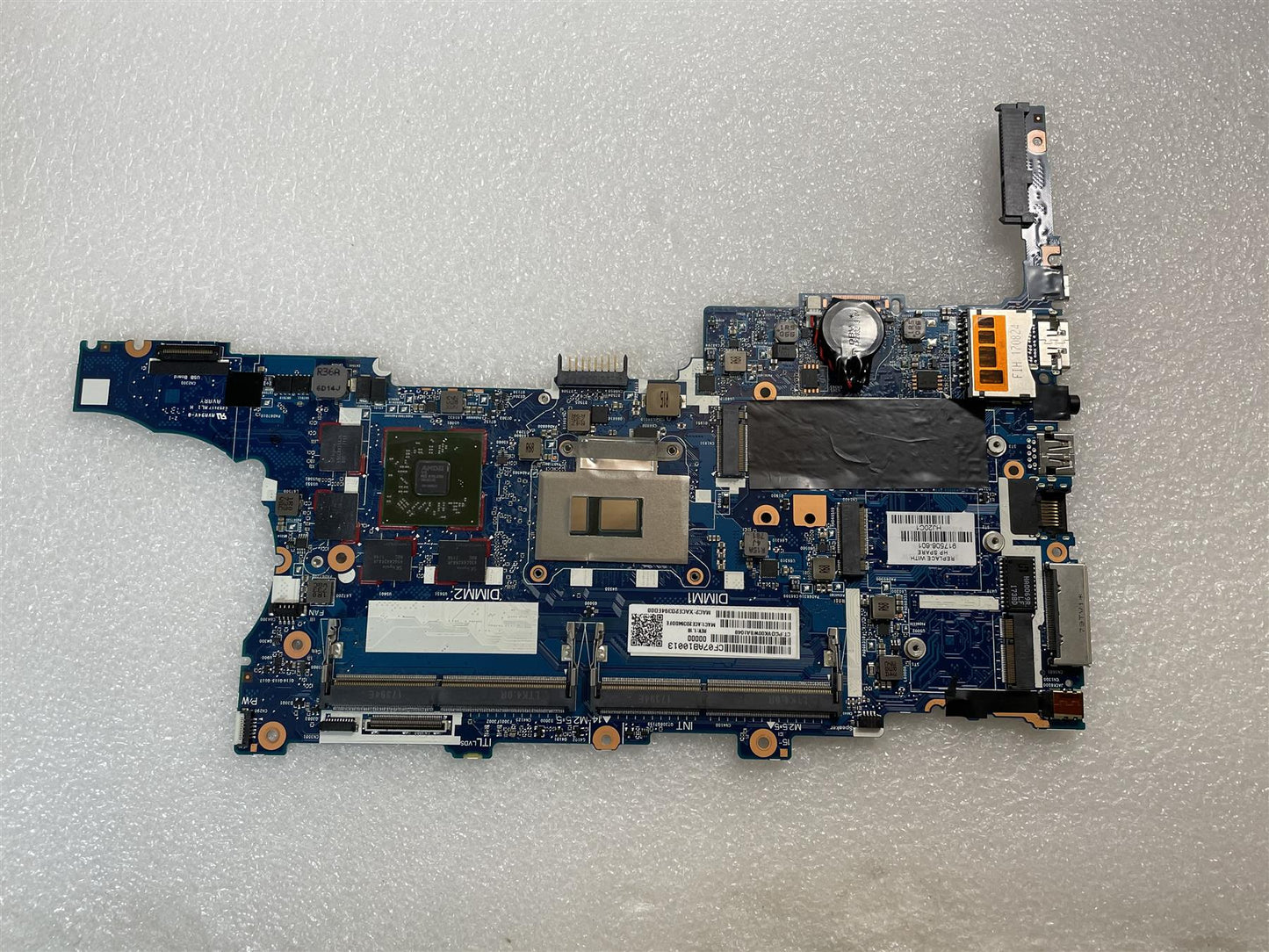 For HP ZBook 14u 15u 850 G4 Motherboard 917506-601 001 Intel i7-7600U DSC NEW