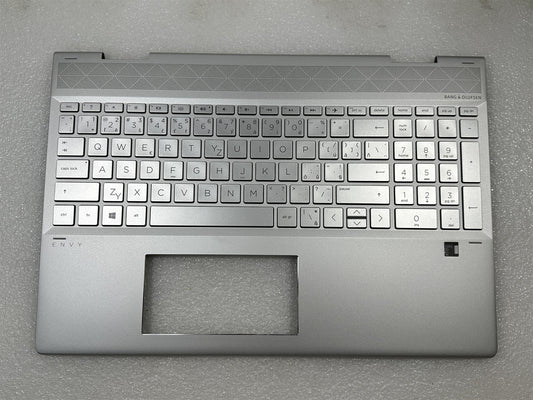 For HP ENVY x360 15M-DR L54310-FL1 Czech Slovakia Palmrest Keyboard Top Cover