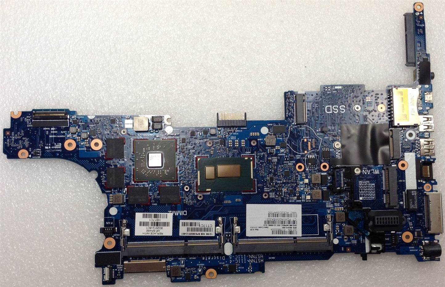 HP ELITEBOOK 840 850 G1 PCNB 802512-6C1 802512-501 802512-001 802528-001 802528-501 802528-601 Mother System Main Logic Board Motherboard