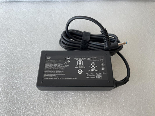 HP 913623-001 L25299-001 AC Adapter 65W Laptop Charger Charging TPN-LA17 NEW
